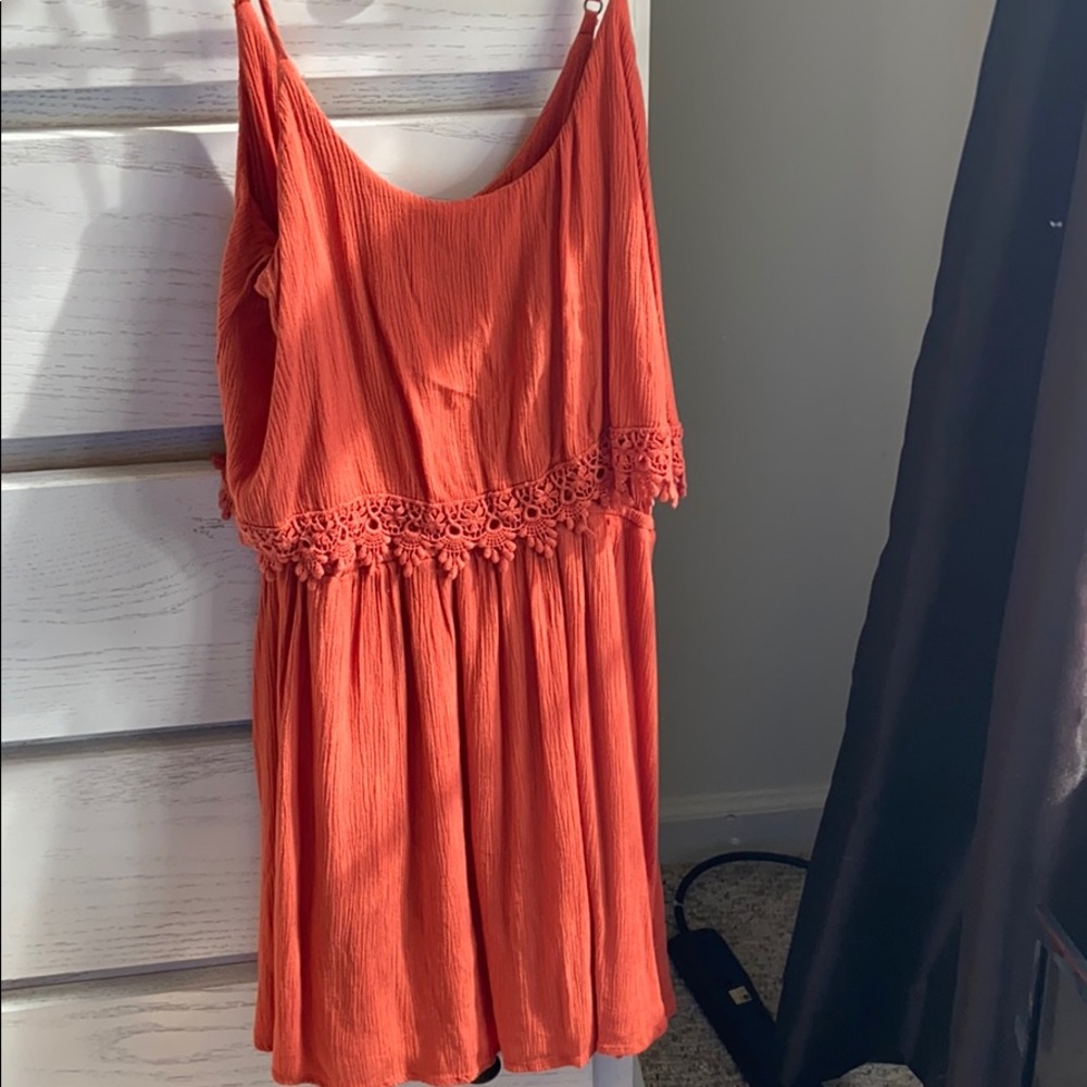 Sundress. Flowy in top.